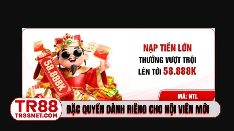 Đặc quyền dành riêng cho hội viên mới