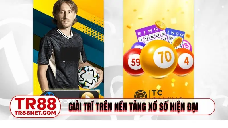 Giải trí trên nền tảng xổ số hiện đại